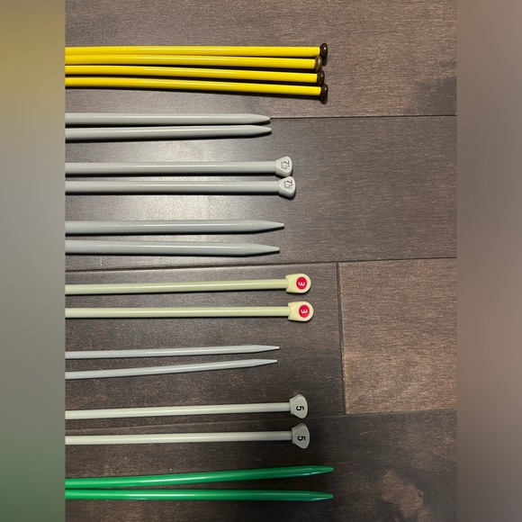 Vintage knitting needles 9 pairs - Picture 3 of 6